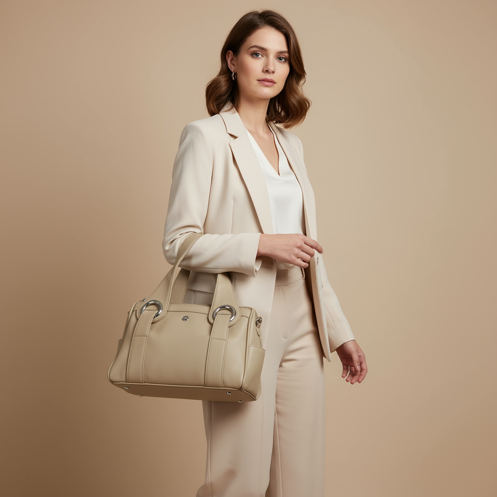 Omax Leather Handbag for women FL26001