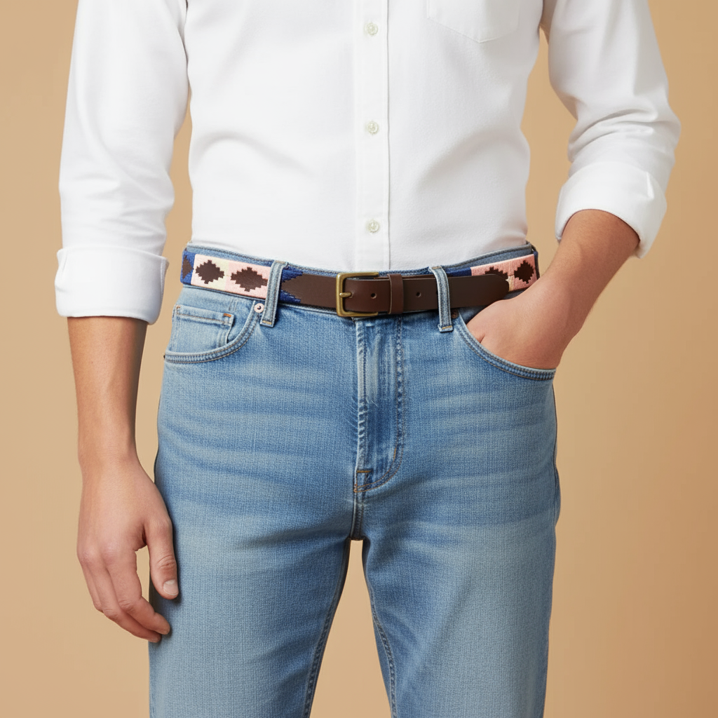 OMAX Genuine Leather Belt for Men