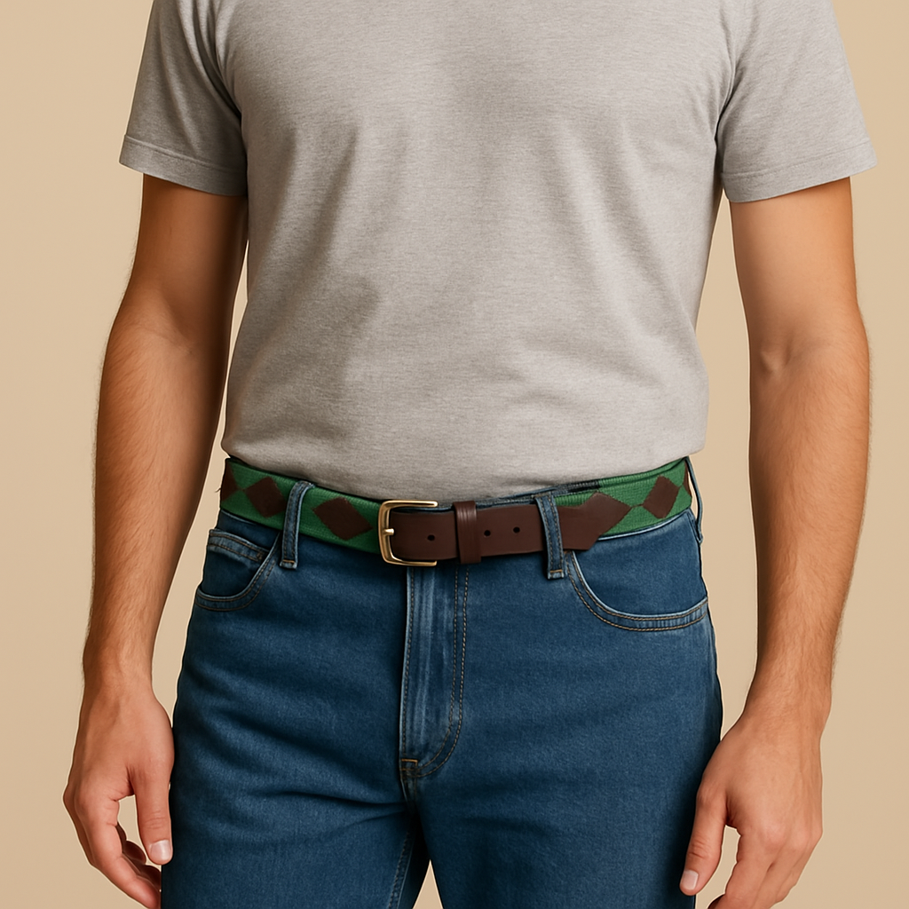 OMAX Genuine Leather Belt for Men