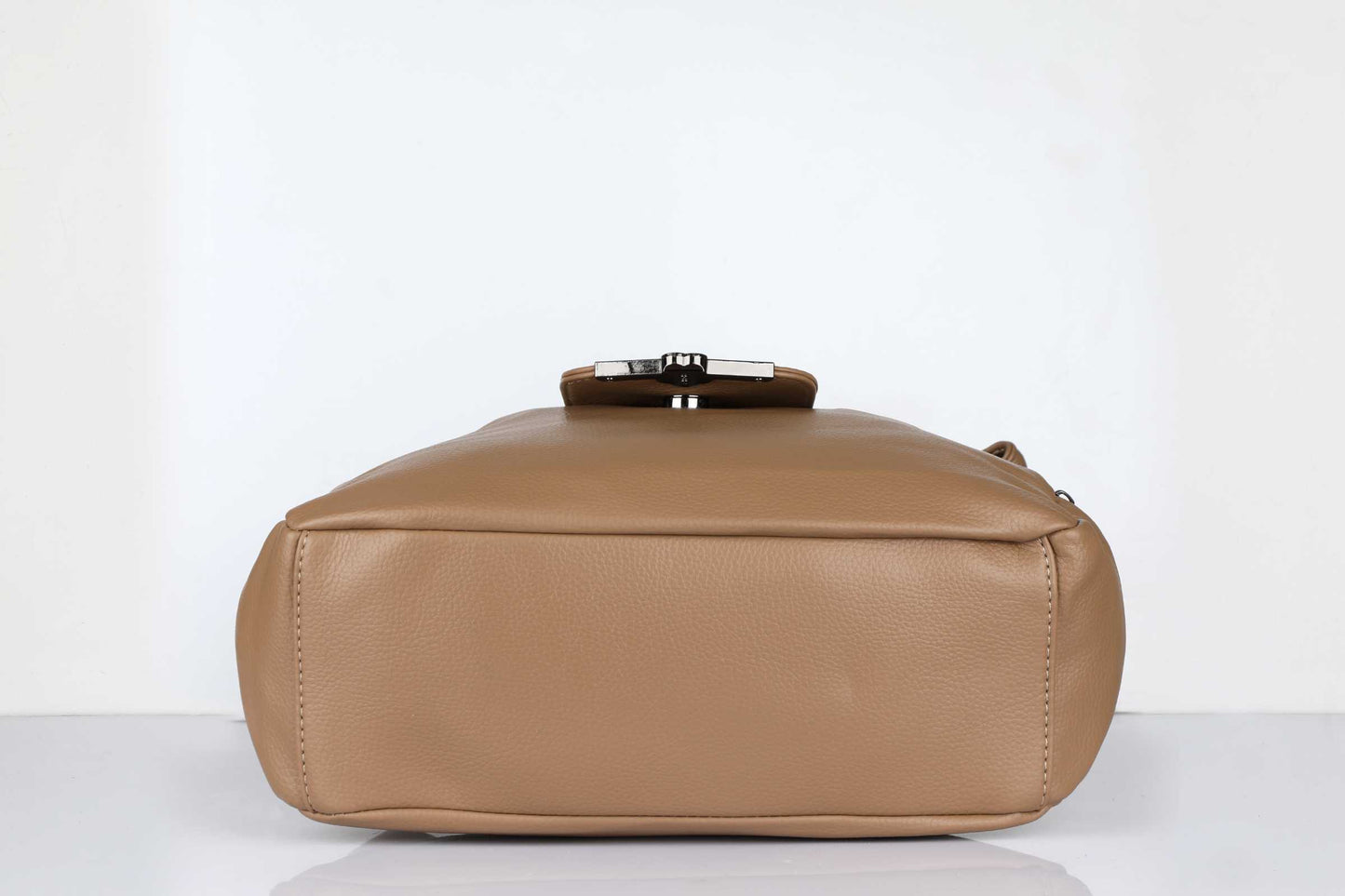 Tan Handbag for Women – OMAX H01 PU Leather Shoulder Bag for Daily & Party Use