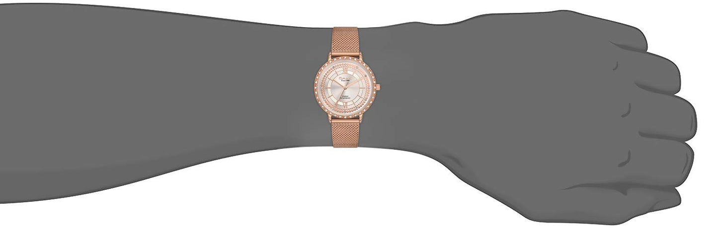 OMAX Analog Brown Dial Watch for Women - SPM02RP8I