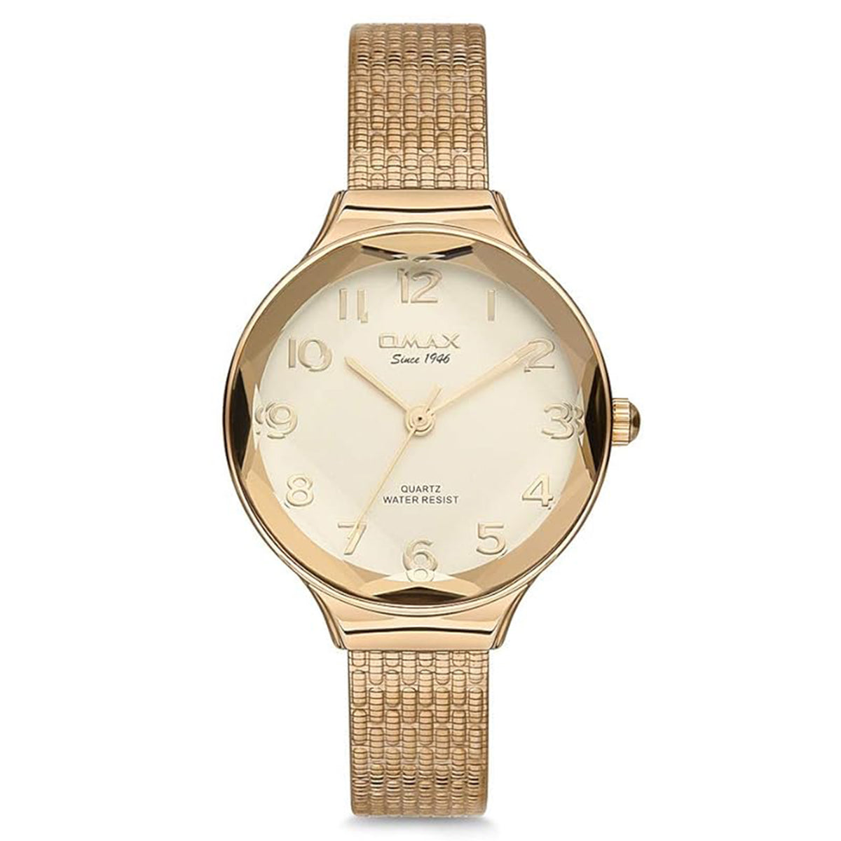 Omax Color Buy Omax Champange Round With Alloy Gold Chain Color Watch for Womens