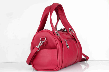 Omax S01 Red Handbag – Front View