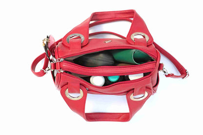 Omax S01 Red Bag – Interior and Compartment View