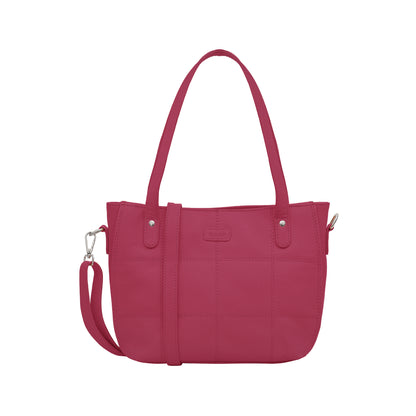 Omax Maroon Genuine Leather Handbag Bag
