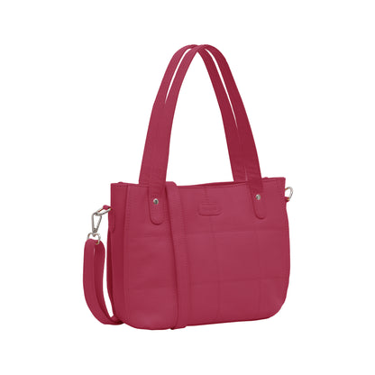 Omax Maroon Genuine Leather Handbag Bag