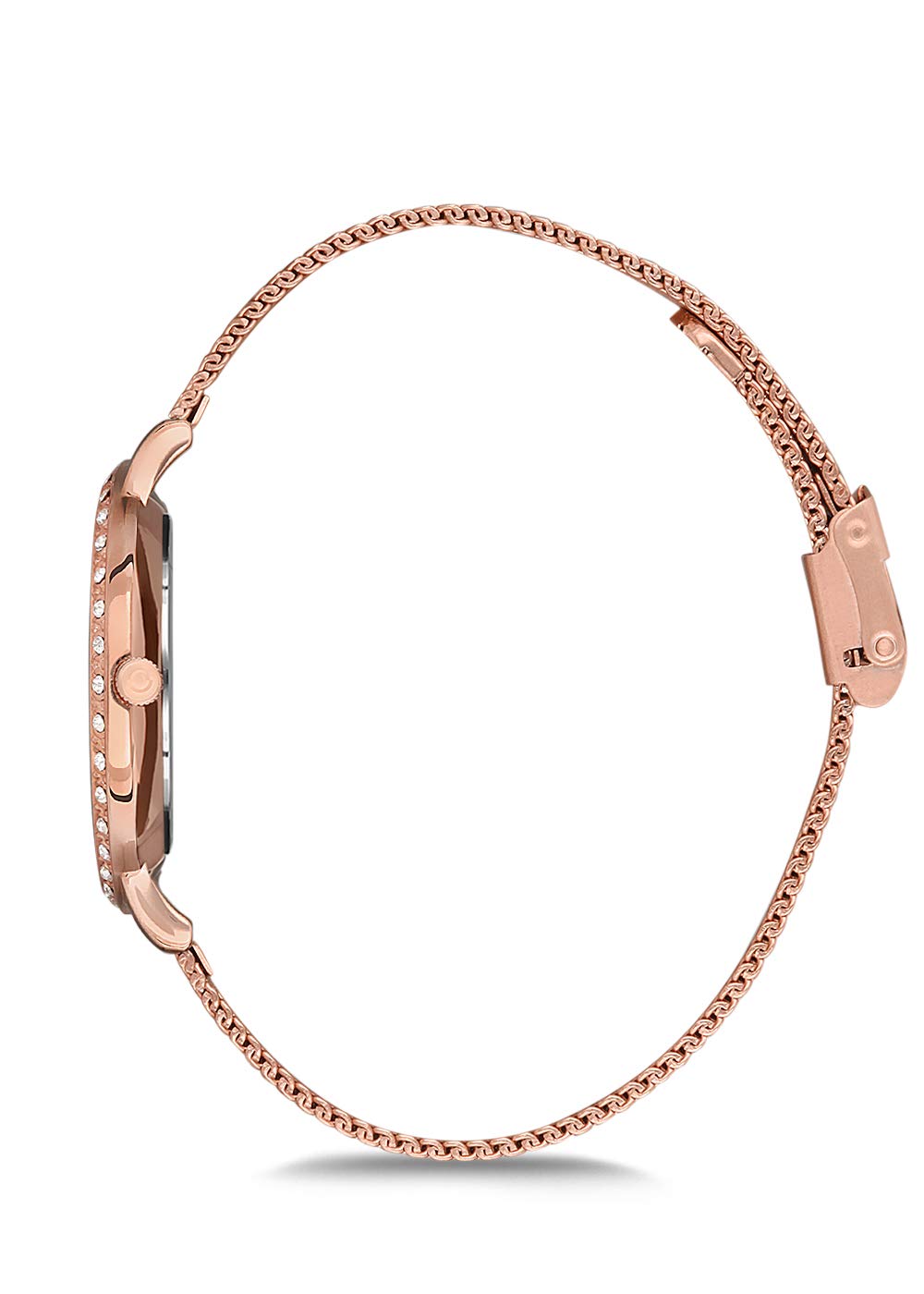 OMAX Analog Brown Dial Watch for Women - SPM02RP8I