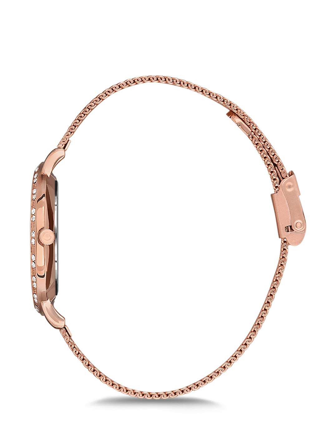 OMAX Analog Brown Dial Women Watch - SPM01R58I