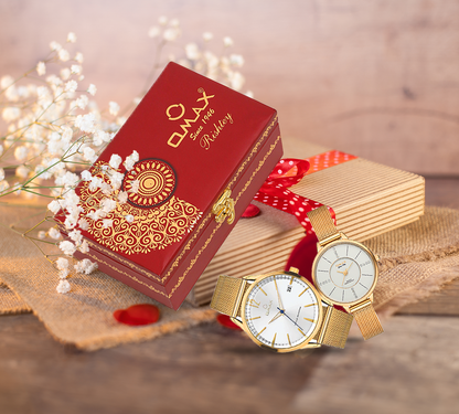 Omax Couple Watch Pair – Timeless Anniversary Gift for Him & Her BCCOM08