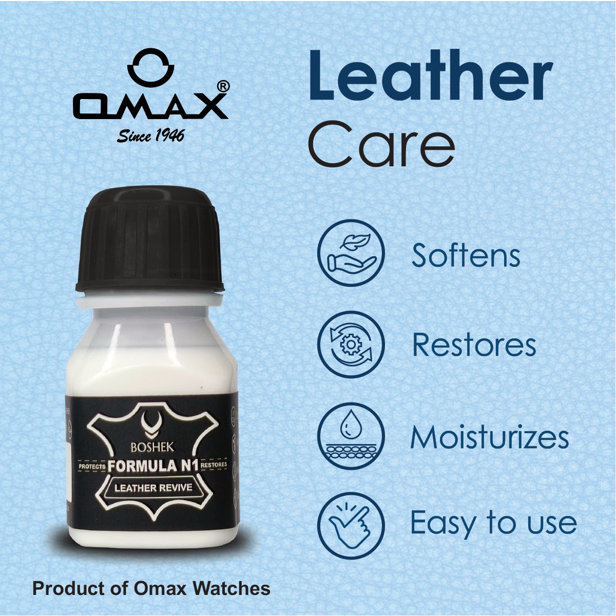 Boshek  FORMULAE1 3 in 1 leather Cleaner and Conditioner Care Kit BLC01