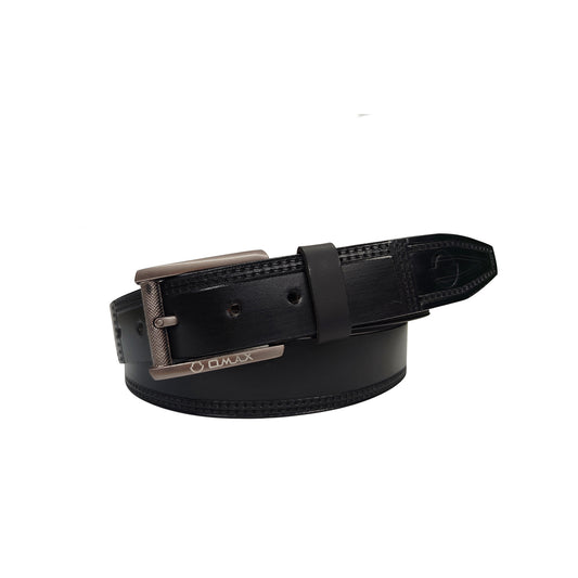 Omax Black Genuine Leather Premium Belts for men BLTBTL023