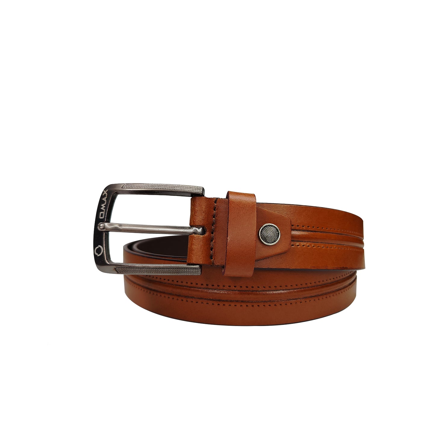 Omax Tan  Genuine Leather Premium Belts for men BLTBTL024