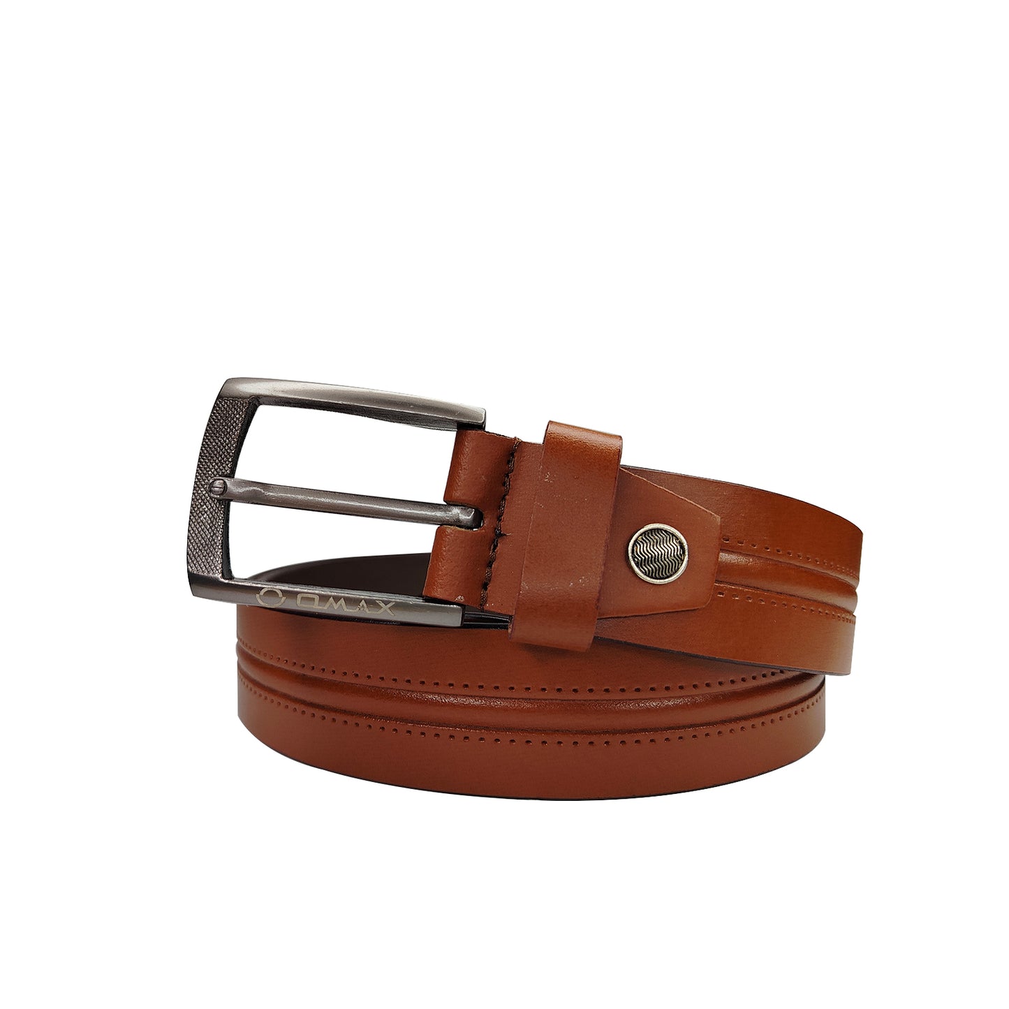 Omax Tan  Genuine Leather Premium Belts for men BLTBTL022