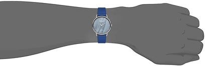 Omax Analog Blue Dial Women’s Watch with Gold Index - PM001P44I