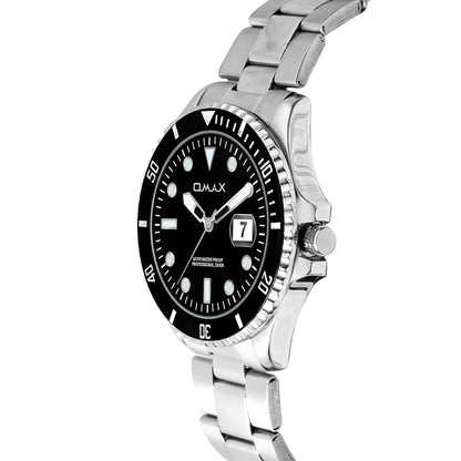 Omax Blu Stainless Steel Watch for Men SS200