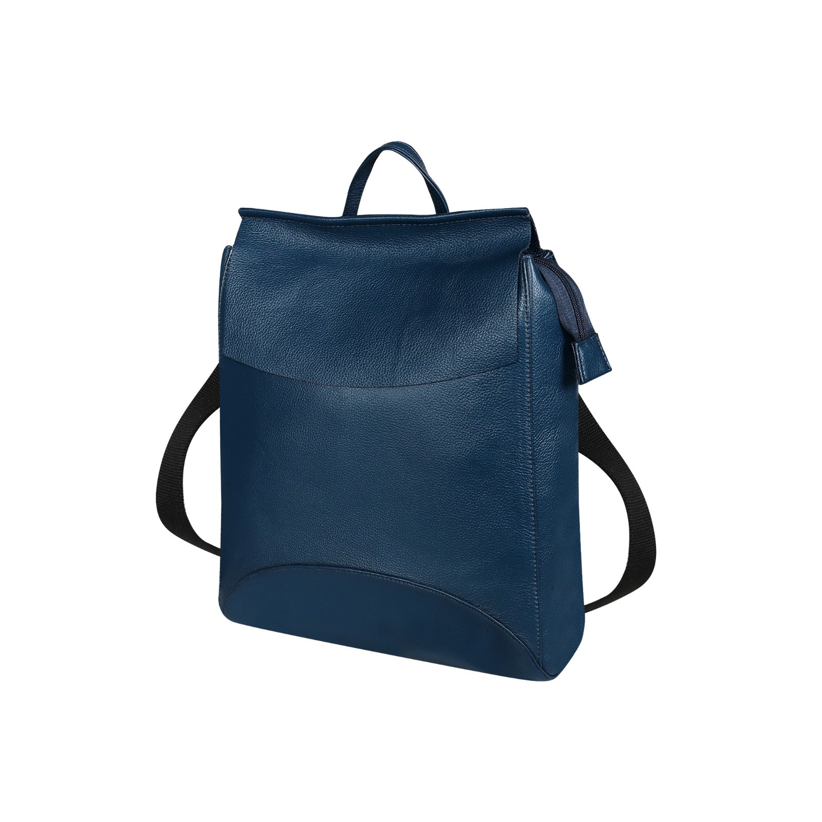 Buy Boshek Stylish Blue Leather Backpack Handbag Shoulder Purse Bags for Women FASHOM