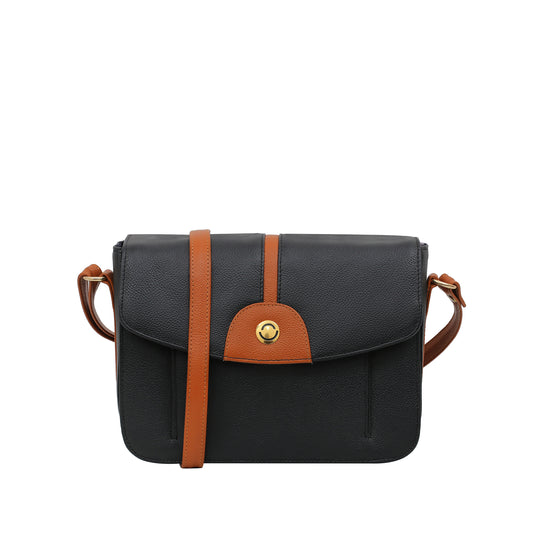 Omax Genuine Leather Sling Bag for Women