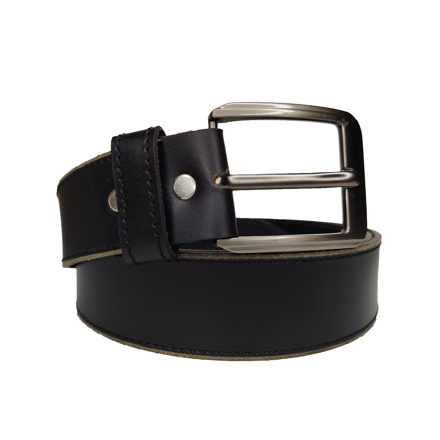 Omax Premium Combo: Genuine Leather Dog Collar & Men’s Leather Belt BCCOM04