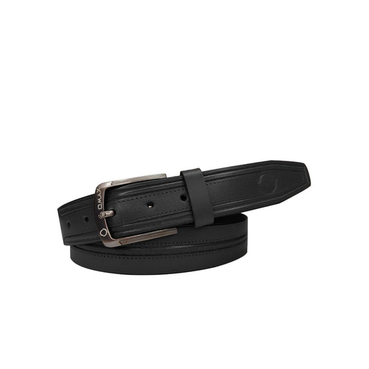 Omax black Genuine Leather Premium Belts for men BLTBTL030