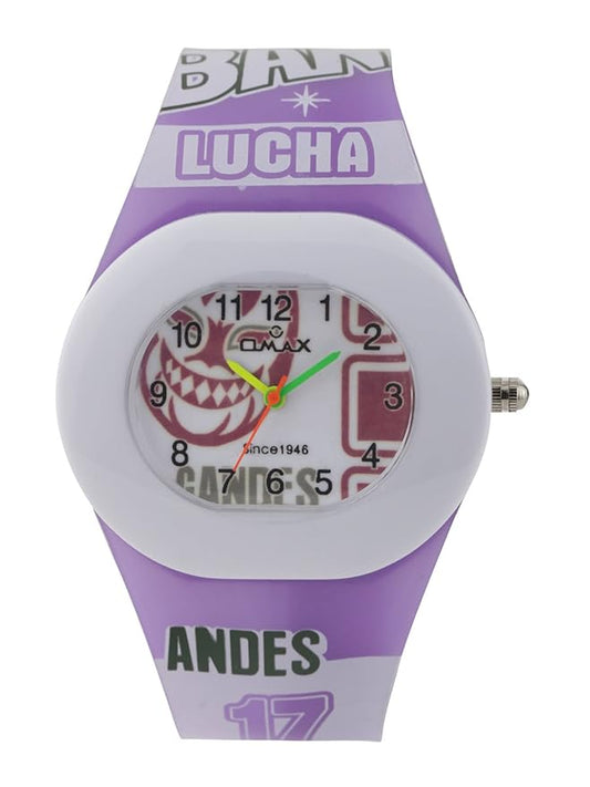 OMAX Analog White Dial Children's Watch-KD145