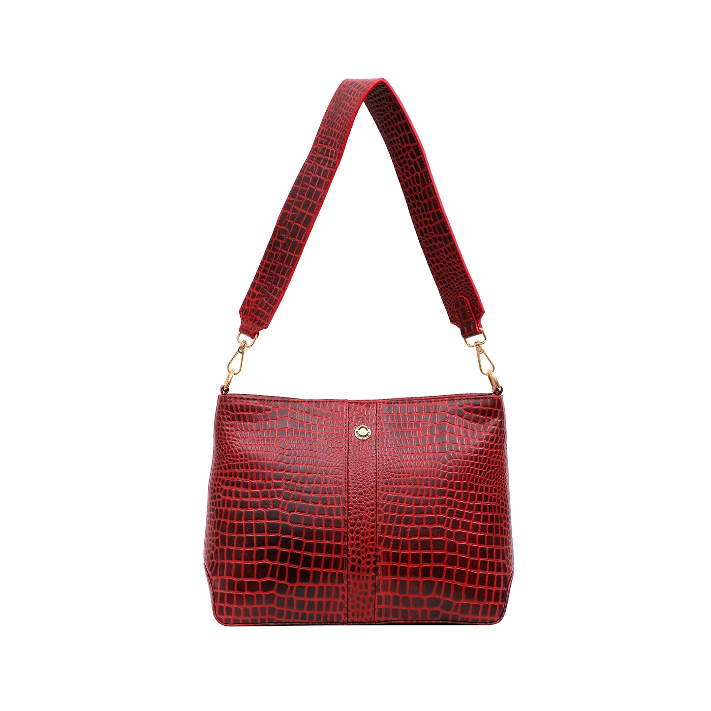 Omax Genuine Leather  Hand Bag for Women