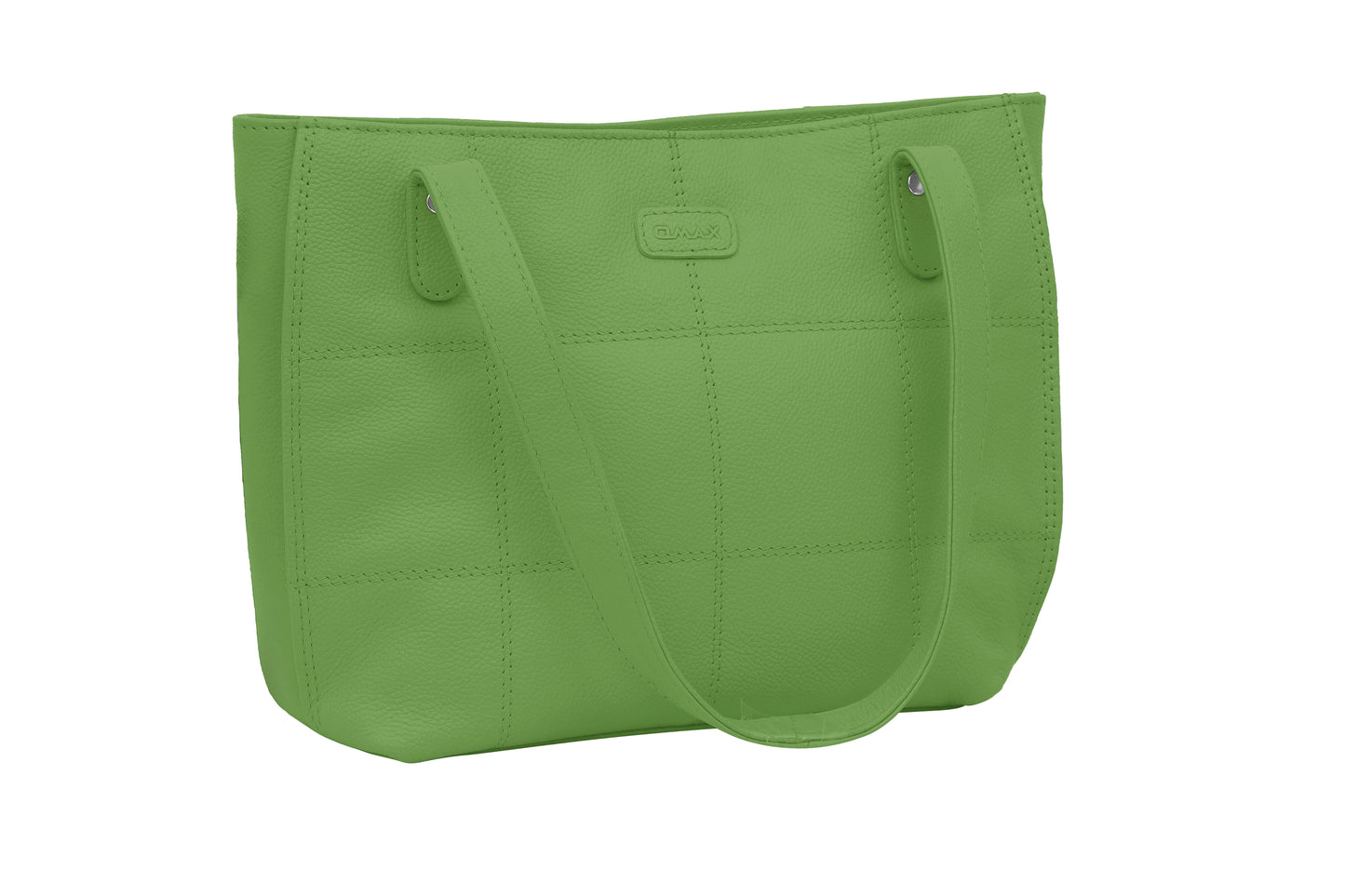 Omax Green Genuine Leather Handbag Bag LTHRL06