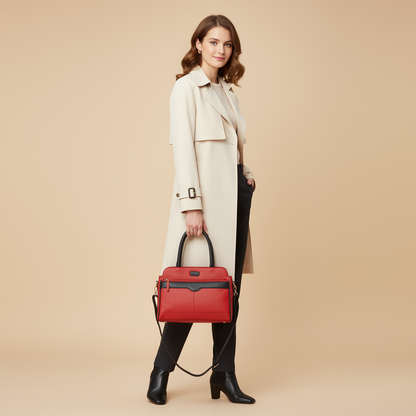 Omax Genuine Leather  Handbag for Women