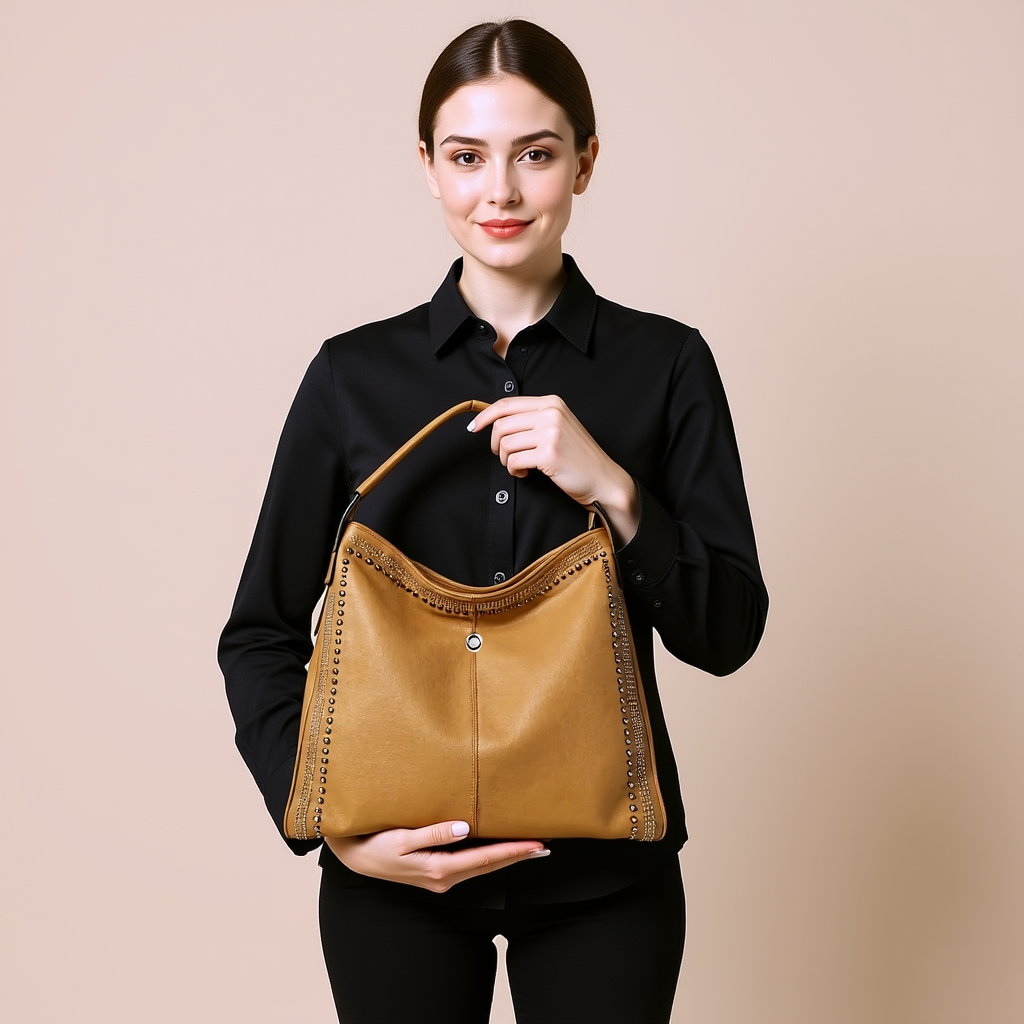 Omax Leather Shoulder  Handbag  for women FL6001