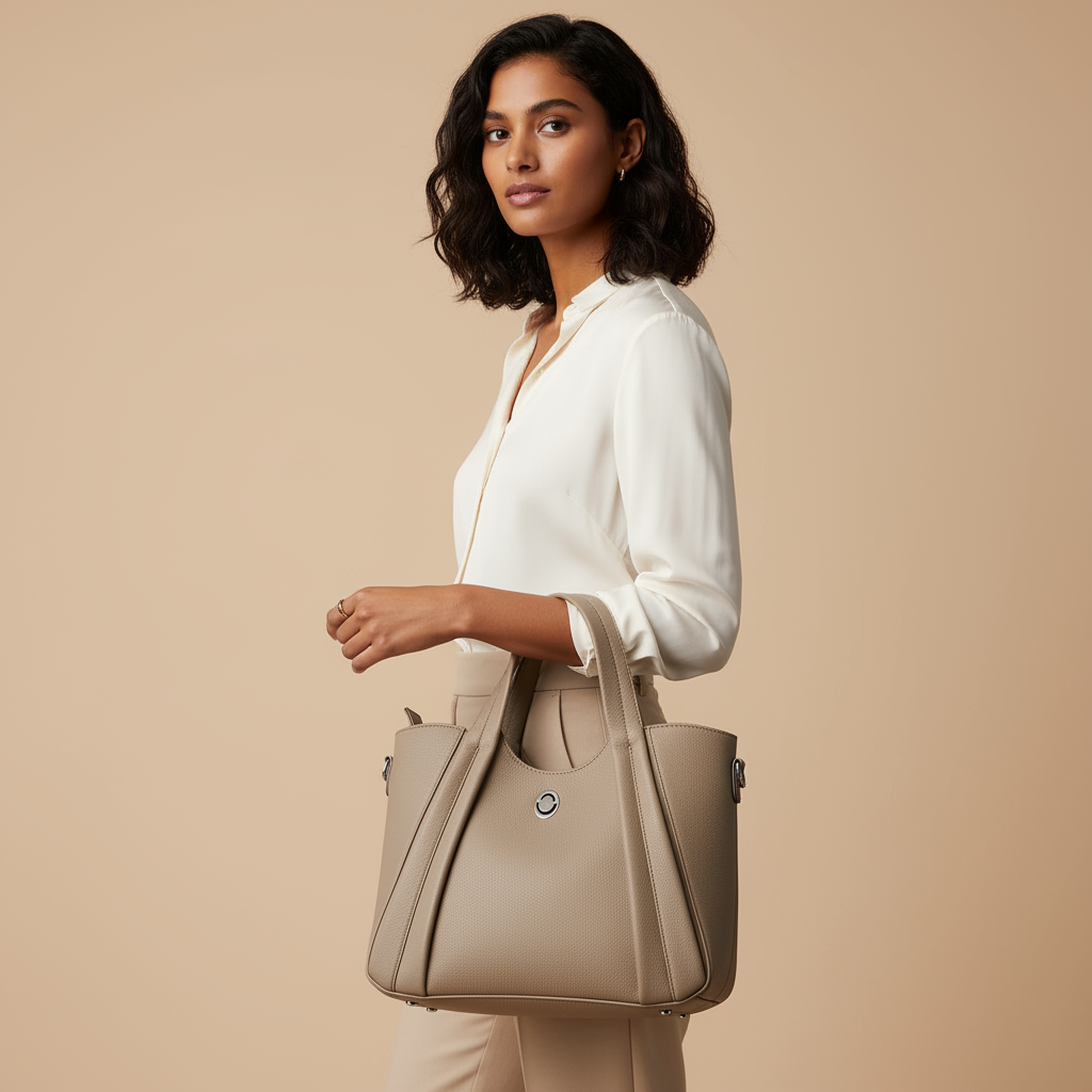 Omax Leather  Handbag  for women FL8003