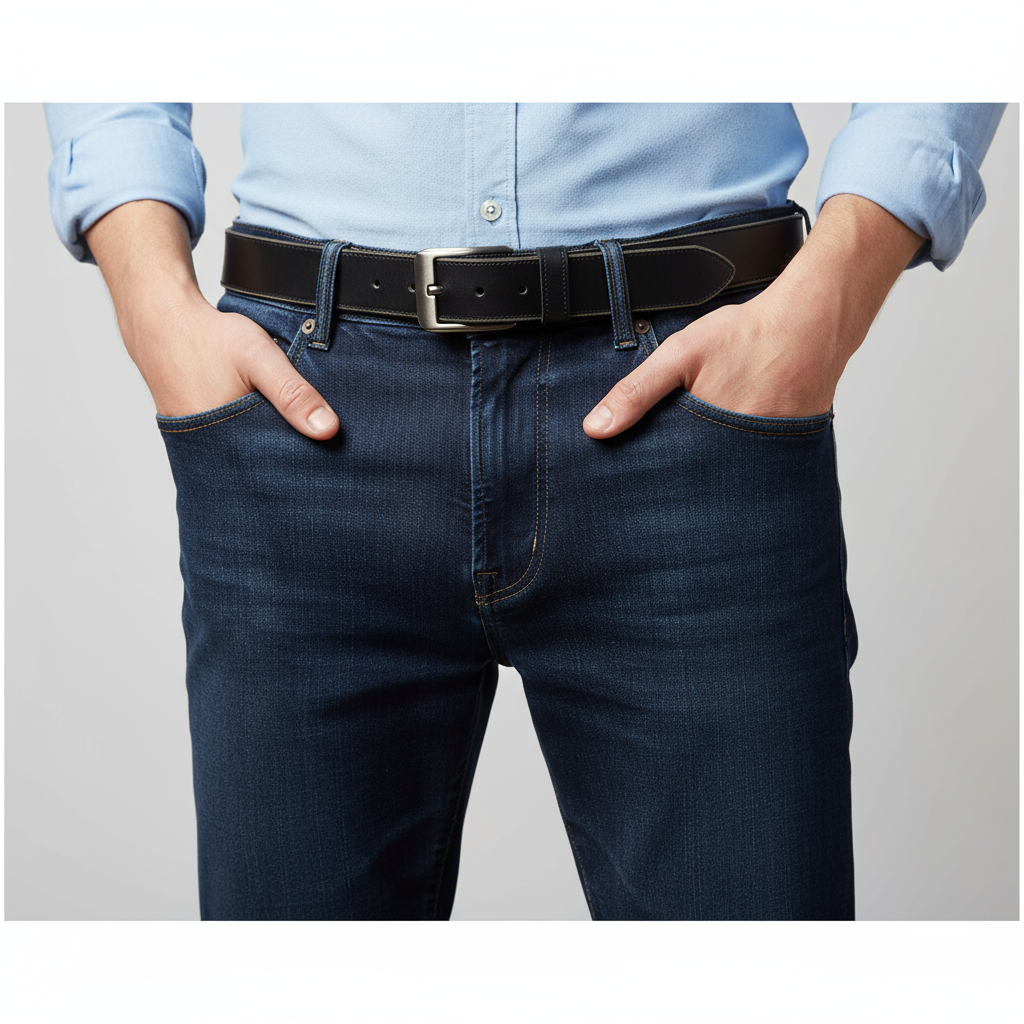 Omax Genuine Leather Premium Belts for men BLTBTL005